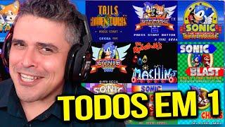 Todos os Sonic de Game Gear na DLC de Sonic Origins Plus