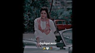 Whatsapp Status  Aashiqui Mein 90s love Song status Prithvi & Divya bharti..