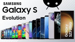 Evolution of Samsung Galaxy S Series S1 - S23
