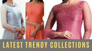 Latest lace Suit Designs 2019Trendy net KurtaKurti Dress Designs Latest net salwar kameez Designs
