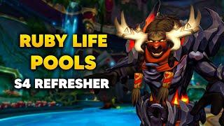 RUBY LIFE POOLS Season 4 M+ Guide  Dungeon Changes Important Abilities and Boss Walkthroughs