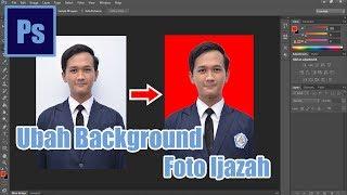 Photoshop Tutorial Edit Foto Ijazah  Ubah Background Foto