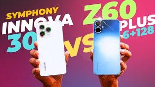 SYMPHONY INNOVA 30 VS SYMPHONY Z60PLUS FULL COMPRESSION১২ হাজারে কোনটি নিবেন CONFUSED #gaanyvai