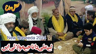 Ly Ali Da Naa Je Molai An  New Qaseeda 2024  Salana Urs e Pak Syed e Na Qaseem Irfan Junaide
