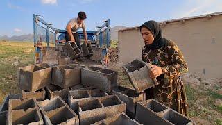 Building a Bathroom with Arash and Cooking Delicious Food with Maryam