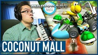 Mario Kart Wii Coconut Mall Jazz Arrangement  insaneintherainmusic