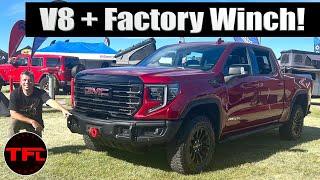 The New 2023 GMC Sierra AT4X AEV Shocks With These Crazy Features