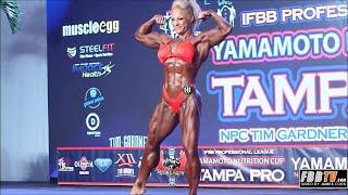 Female Bodybuilder Marla Maria Merrithew - 2019 IFBB Tampa Pro - Prejudging