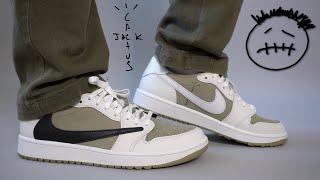 You DONT Need to play golf to wear these - TRAVIS SCOTT JORDAN 1 LOW GOLF OLIVE Review & On Feet