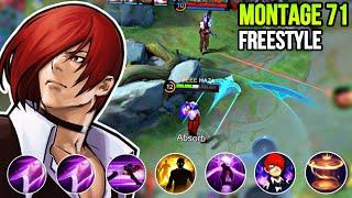 CHOU MONTAGE FREESTYLE 71 Outplay Highlights  immune  Damage  HAZA Gaming  Mobile Legends