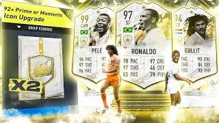 FIFA 22 2 x 92+ Prime or Icon Moments Upgrade Packs