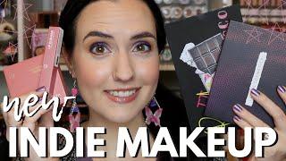 NEW Indie Makeup HAUL  Unboxing + Try On Style Haul from Em Cosmetics Lethal Cosmetics + More