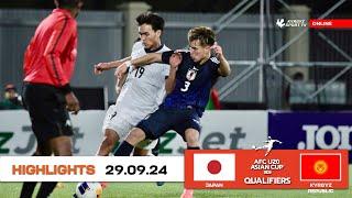 HIGHLIGHTS  Japan - Kyrgyzstan  AFC U-20 ASIAN CUP QUALIFIERS  GROUP «I»