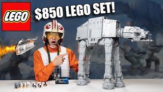 LEGO STAR WARS UCS AT-AT - Most Expensive LEGO Set Is it Worth $850?