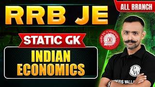 RRB JE 2024  Static GK for RRB JE Indian Economics  Static JK for RRB JE 2024