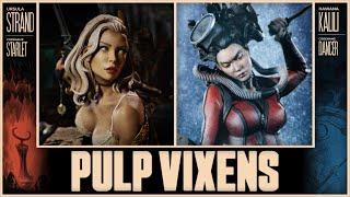 NEW Sideshow Statues - Pulp Vixens REVEAL 