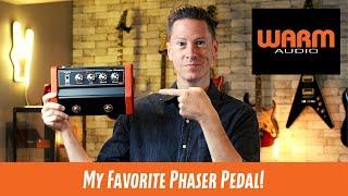 Warm Audio Jet Phaser Guitar Pedal Demo on Guitar Bass and Vocals