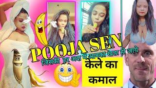 Pooja Sen Roast  Pooja Sen New Instagram Reels  Pooja Sen Hot tik tok