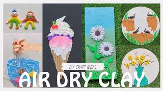 Air Dry Clay Craft Ideas  Minhwa Cuties  Clay Craft Ideas  DIY Air Dry Clay Crafts