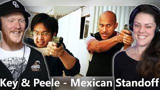 Key & Peele - Mexican Standoff REACTION  OB DAVE REACTS