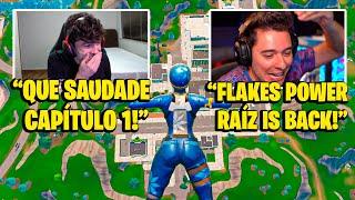 SUETAM e FLAKES TESTAM NOVO MODO do FORTNITE OG FORTNITE RELOAD