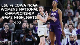 LSU vs. IOWA - 2023 NCAA Women’s National Championship  FULL REPLAY REACTION