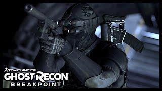 Stealth Infiltrating CAMP TIGER Ghost Recon Breakpoint  Echelon Class Stealth Gameplay - No HUD