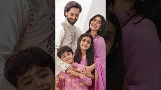 Ayeza Khan and Danish Taimoor with Family Celebrating Eid ul Adha 2024  #hungamaexpress #shorts