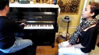 Grammy nominated Karina Pasian  in her vocal and piano coach Boris Buriev