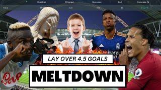 Lay Over 4.5 Goals Meltdown