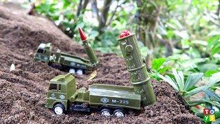Building a United States Military Base Camp  Toy Unboxing and Play
