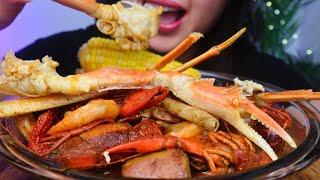 ASMR  SEAFOOD BOIL  Eating sounds No talking