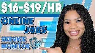 $16-$19HR ONLINE JOBS LITTLE EXPERIENCE MONITOR ALARM SYSTEMS FROM HOME WORK FROM HOME JOBS 2022