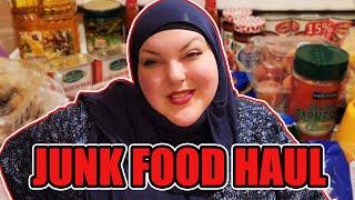 Foodie Beautys MASSIVE Grocery Haul Junk Food Cheese and Snacks