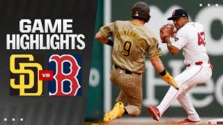 Padres vs. Red Sox Highlights 63024  MLB Highlights