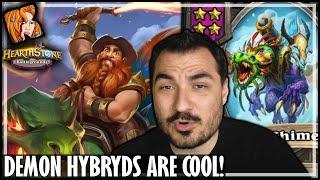 DEMON HYBRID BUILDS ARE SO FUN - Hearthstone Battlegrounds Duos