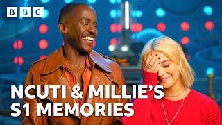 Ncuti Gatwa and Millie Gibsons favourite memories from Season 1  Doctor Who - BBC