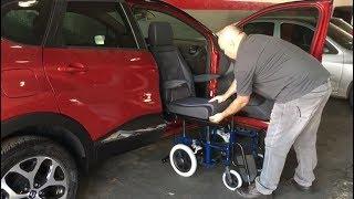 Adaptação veicular Cadeira de Rodas para transporte no Veículo - Indy Car Adaptações