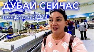 Дубай. БАЗАР️МОРЕПРОДУКТЫ ДЕШЕВО таких ЦЕН и ВЫБОРА ВЫ еще не ВИДЕЛИ. Waterfront Market. ОАЭ