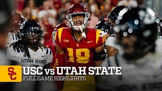 2024 USC Football vs Utah State - Full Game Highlight