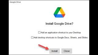 How to install google drive on windows 11