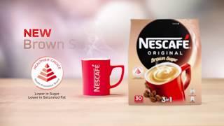 NEW Nescafé Original 3 in 1 with Brown Sugar