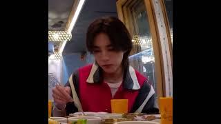 Hyunjin eating️ Hyunjin cut Skz on Heat Eaters Season 3 #hyunjin #hyunjinstraykids