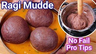 Ragi Mudde - Healthy Weight Loss - Finger Millet Balls Recipe  Ragi Balls with Pro Tips