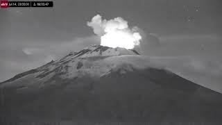 Jul 14 2024 The First Night at Popocatepetl with New 4K Camera