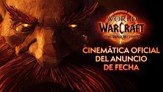 Cinemática de anuncio de la fecha de The War Within  Ecos de Azeroth  World of Warcraft