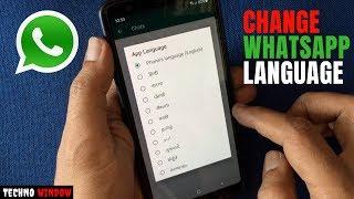 Cara Mengubah Bahasa Di WhatsApp  Ubah Bahasa Aplikasi WhatsApp