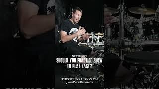 Should You Practice Slow To Play Fast? - James Payne