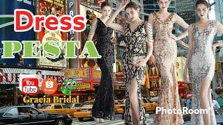 Koleksi Gaun Pesta Dress Penyanyi MC Kondangan - Modern Party Dress Gracia Bridal