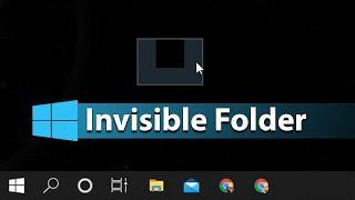 Make Invisible Folders In Windows 10